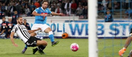 Napoli a invins Juventus, scor 2-1, in campionatul Italiei